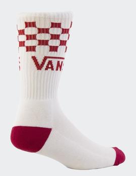 Calcetines CHECKER VANS CREW - CHILI PEPPER