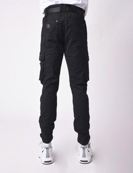 Pantalón Project X Paris 1990006 CARGO VELCRO - Negro