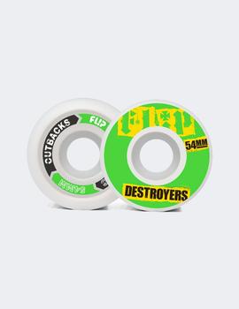Ruedas CUTBACK DESTROYERS 54mm 99a Green (4 ruedas)