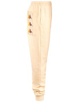 Pantalón Chándal KAPPA 10 VALTEN - Beige/Orange/Violet