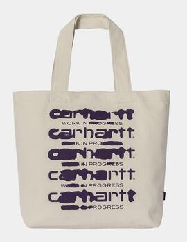 Bolso CANVAS GRAPHIC TOTE LARGE - Ink Bleed Print