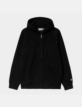 Sud. Cap. Abierta HOODED CHASE - Black / Gold