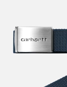 Cinturón CARHARTT WIP CLIP CHROME - Ink
