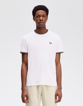 Camiseta FRED PERRY M1588 - White