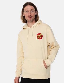 Sudadera Cap. SANTA CRUZ CLASSIC DOT CHEST - Blond Wood