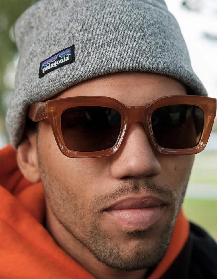 Gafas ANNA - Mustard/Brown