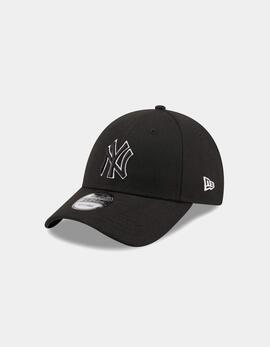 Gorra 940 NEW ERA POP OUTLINE NEYYAN - Black