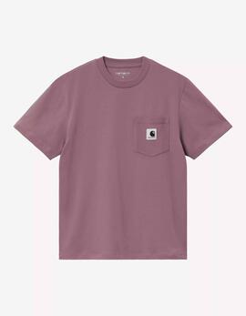 Camiseta W' CARHARTT WIP  POCKET - Phlox