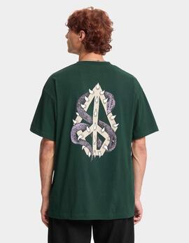 Camiseta VOLCOM SNAKE PEACE - Scarab