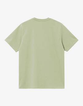 Camiseta CARHARTT WIP POCKET - Pale Olive