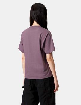 Camiseta W' CARHARTT WIP  POCKET - Phlox