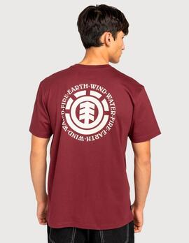 Camiseta ELEMENT SEAL BP - Zinfandel