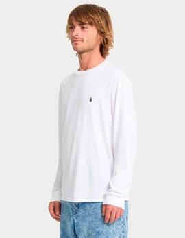 Camiseta Manga Larga VOLCOM STONE BLANKS - White