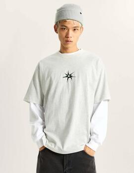 Camiseta VANS SKATE SPLATTER - Ash Heather