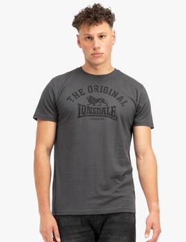 Camiseta LONSDALE ORIGINAL - Anthracite/Black