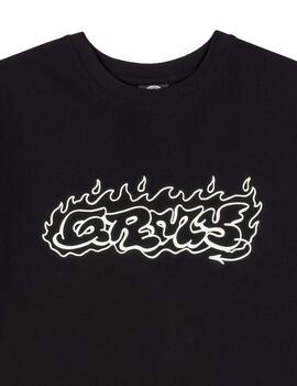 Camiseta GRIMEY THE SHELTER THROW UP - Black