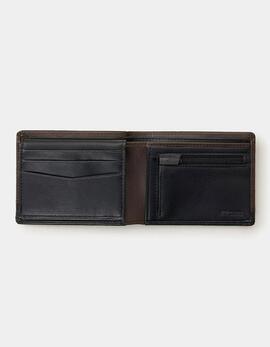 Cartera RIP CURL RIDGE PU ALL DAY - Brown/Black