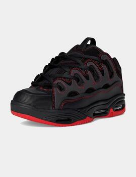 Zapatillas OSIRIS D3 2001 - Black/Red/Red