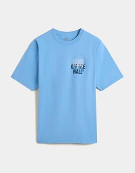 Camiseta VANS METAL WALL - Tranquil Blue