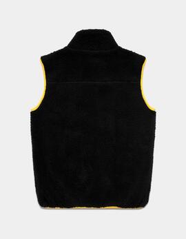Chaleco KAPPA AUTHENTIC OLESIA - Black/Yellow/Spectra