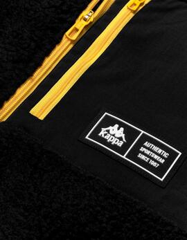 Chaleco KAPPA AUTHENTIC OLESIA - Black/Yellow/Spectra