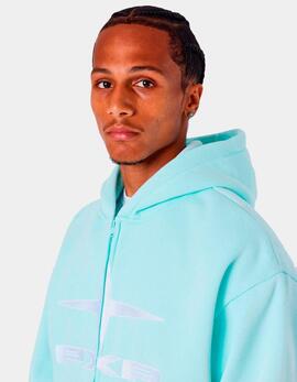Sudadera Capucha Abierta PXP 2534000 - Menta