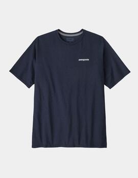 Camiseta PATAGONIA P-6 LOGO RESPONSIBILI - New Navy