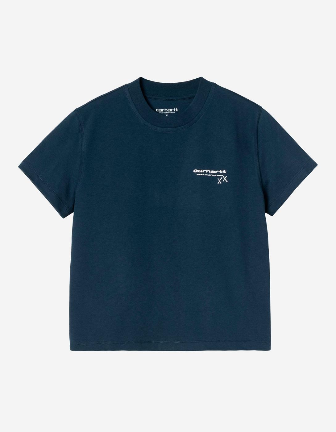 Camiseta W' Carhartt Wip GARBLE- Jupiter