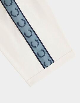 Camiseta Fred Perry M4613 - Ecru/Navy