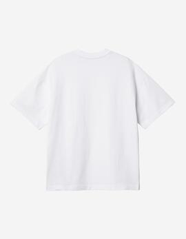 Camiseta CARHARTT WIP LINK SCRIPT - White / Black