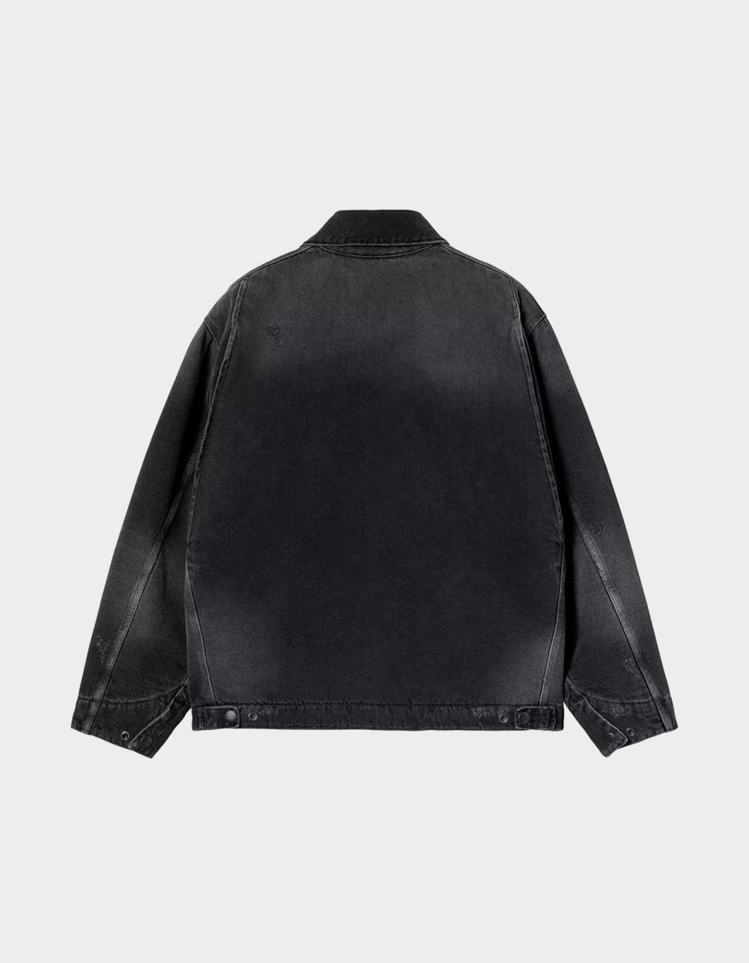 Cazadora OG CARHARTT WIP DETROIT - Black Grind Wash