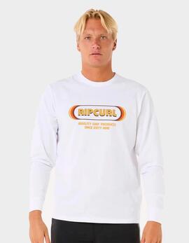 Camiseta RIP CURL ICONS OF SURF UPF LS - White