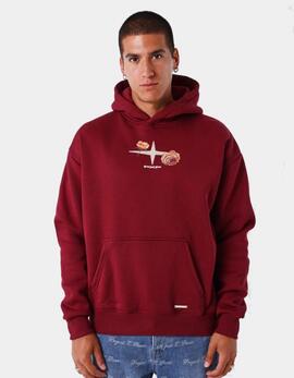 Sudadera Capucha PXP 2522175 - Burdeos