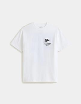 Camiseta VANS STACKED HI - White