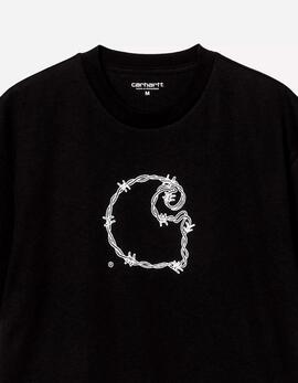 Camiseta CARHARTT WIP BARBWIRE C - Black
