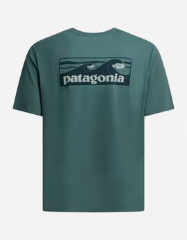 Camiseta PATAGONIA CAP COOL DAILY - Blue Sage/Light Blue