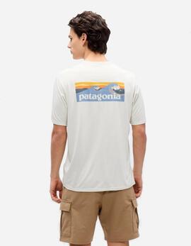 Camiseta PATAGONIA CAP COOL DAILY - Dino White