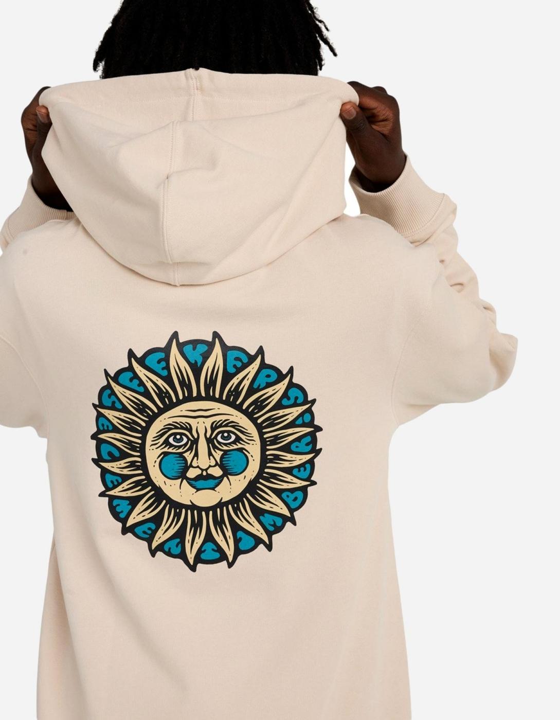 Sudadera Capucha ELEMENT TIMBER LIGHT - Crystal Gray