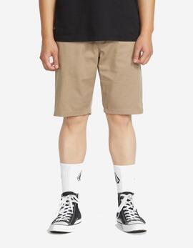 Bermuda FRCKN MDN STRCH SHT 21' - Khaki