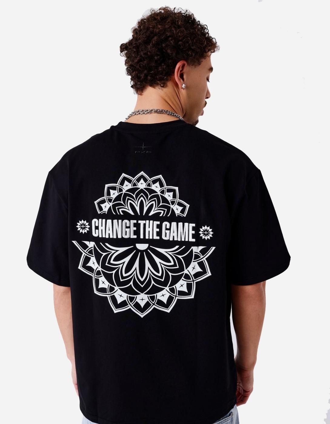Camiseta PXP 2611115 - Negro/Blanco
