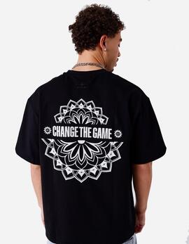 Camiseta PXP 2611115 - Negro/Blanco