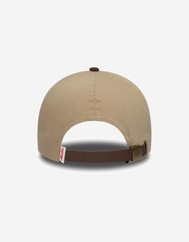 Gorra 940 NEW ERA NE PATCH SUEDE EFRAME - Beige