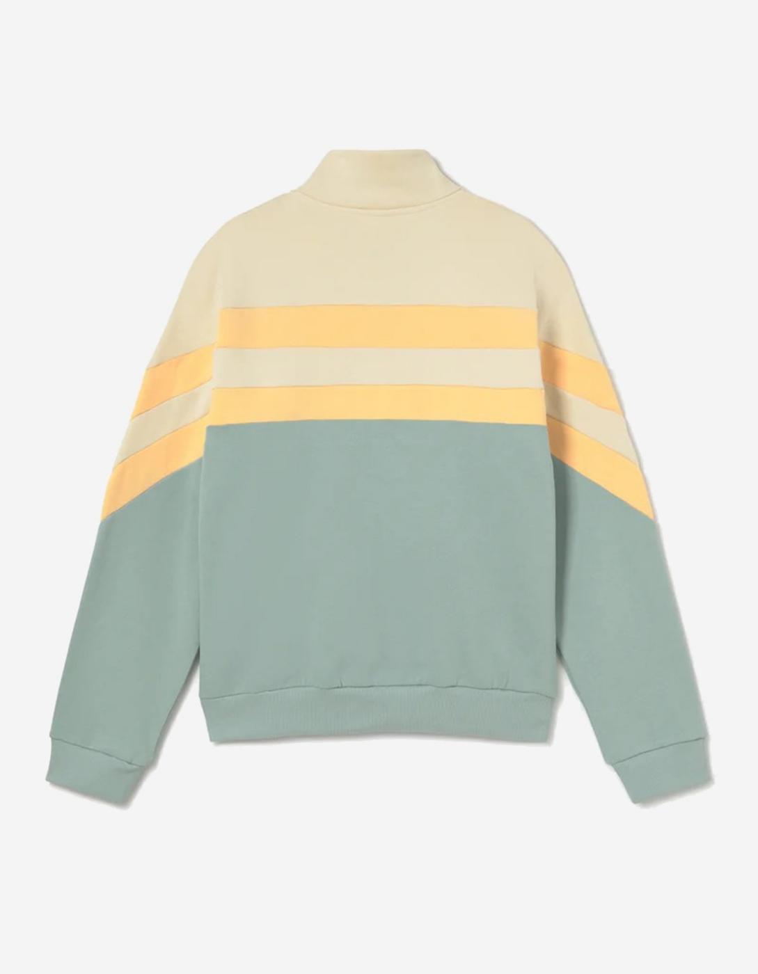 Sudadera Crew KAOTIKO CLARK - Bone/Cloud
