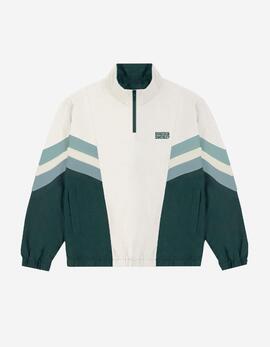 Sudadera Crew KAOTIKO  CLARK - Bone/Green