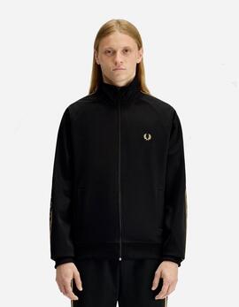 Chaqueta FRED PERRY J5557 - Black/Champagne