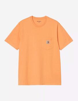 Camiseta CARHARTT WIP POCKET - Gentle Orange