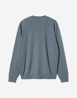 Jersey MADISON - Velvet Blue / White