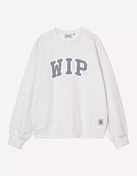 Sudadera Crew CARHARTT WIP III SWEAT- Ash Heather