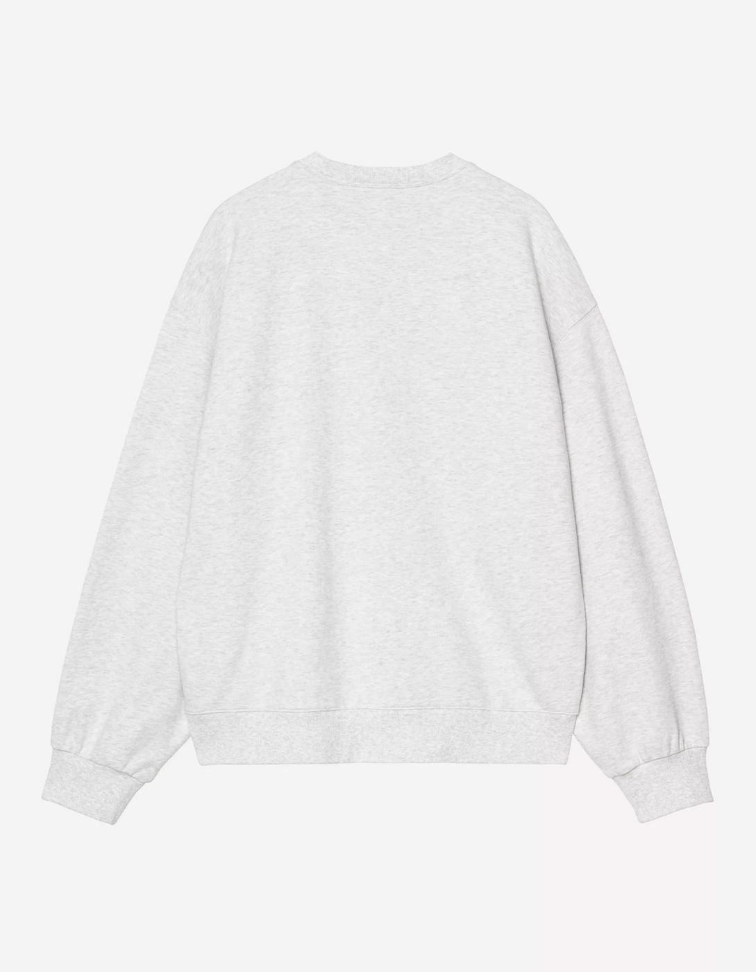 Sudadera Crew CARHARTT WIP III SWEAT- Ash Heather
