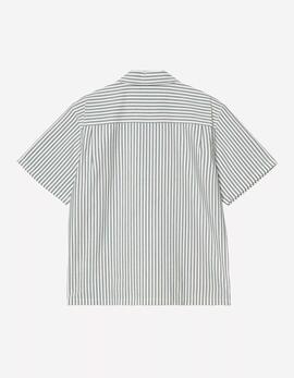 Camisa CARHARTT WIP LEAVEL - Blue River / Wax